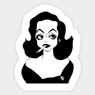 CLASSIC HOLLYWOOD FILM ACTRESS Sticker